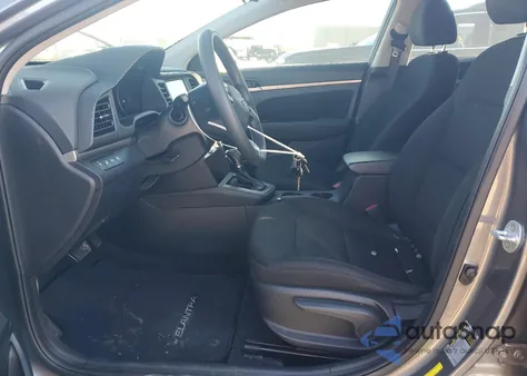 2019 Hyundai Elantra Sel from USA, damaged, VIN 5NPD84LF9KH480434